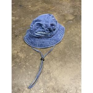 Jhats Unisex Blue Denim Battle Ship North Carolina Bucket Hat Cap Size 58cm